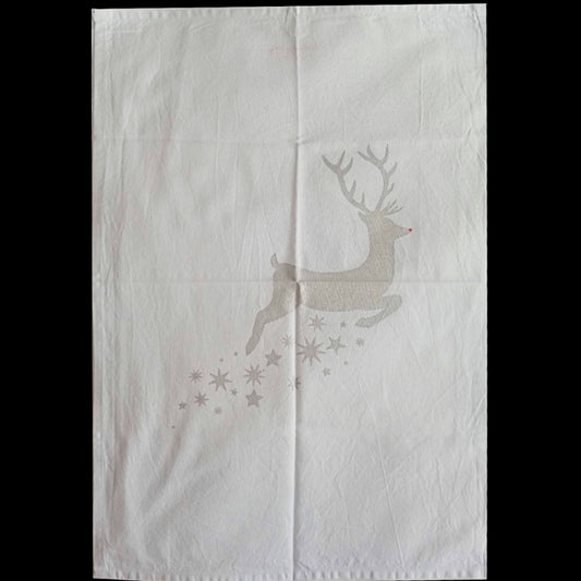 Rudolf Tea Towel